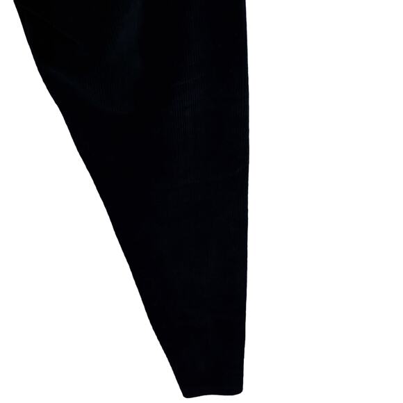 Lauren Ralph Lauren Women's Corduroy Pants Medium Faded Black Stretch Waist - Picture 9 of 10